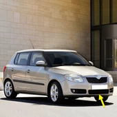 Skoda Fabia 2 2007-2010 Ön Tampon Alt Orta Izgara 5J0853677 thumbnail 1