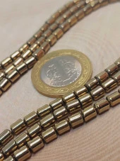 Hematit Taşı Dizi 4*5.5mm (48140) thumbnail 2