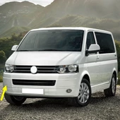 VW Caravelle T6 2010-2015 Ön Tampon Sağ Köşe Kaplama Boya 7E5807820 - 1
