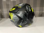 KASK SWAY SW-766 Matt Poıson Black Grey Yellow GÜNEŞ GÖZLÜKLÜ thumbnail 3