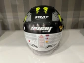 KASK SWAY SW-766 Matt Poıson Black Grey Yellow GÜNEŞ GÖZLÜKLÜ thumbnail 4