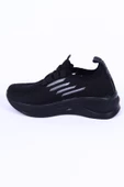 Walkway Ravello Fileli Rahat Taban Siyah Günlük Unisex Çocuk Spor Ayakkabı - 3