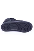 Walkway Mely 2334 Deri-Süet Boğazlı Rahat Taban Siyah Günlük Unisex Çocuk Spor Ayakkabı - 4