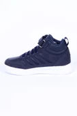 Walkway Mely 2334 Deri-Süet Boğazlı Rahat Taban Lacivert Günlük Unisex Çocuk Spor Ayakkabı - 3