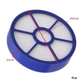 srfn ticaret Dyson Uyumlu Dc 33 919563-02 Süpürge Motor Sonrası Hepa Filtre thumbnail 1