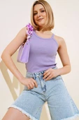 Kaşkorse Askılı Body Lila - 2