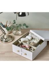 Spınnrock Bölmeli Kutu, Beyaz, 32x25x10 Cm Düzenleyici thumbnail 2
