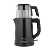 KİNG TEA PRO KCM332 PLASTİK ÇAY MAKİNESİ SİYAH - 1