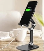 Kademeli Katlanabilir Masaüstü Telefon Tablet Standı MC-472 - 4