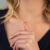 14 Ayar Altın Kelebek Kolye 1,55 gr thumbnail 3