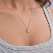 14 Ayar Altın Güneş Kolye Ucu 1,09 gr thumbnail 3