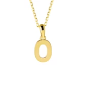 14 Ayar Sıfır Rakamı Altın Kolye 1,71 gr thumbnail 1