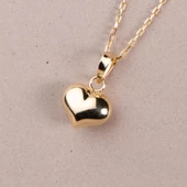 14 Ayar Altın Minik Kalp Kolye 1,70 gr thumbnail 2