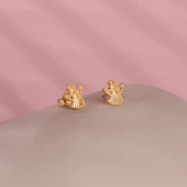 14 Ayar Altın Melek Küpe 1,54 gr - 1