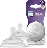 Philips Avent Natural Response 2'li Biberon Emziği, 6 Numara, 6 Ay+ thumbnail 1