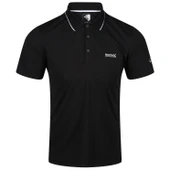 Regatta Maverik V Polo Yaka Erkek T-Shirt-SİYAH - 1