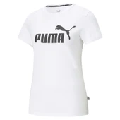 Puma 58677402 Ess Logo Tee Kadın Spor Tişört - 1