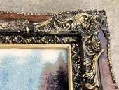 Hobbit Evi Adlı İran Tebriz Halı Tablo 94x75cm - Duvar Halı Kilim Tablo thumbnail 6