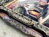 Hobbit Evi Adlı İran Tebriz Halı Tablo 94x75cm - Duvar Halı Kilim Tablo thumbnail 8