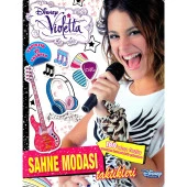 Disney Violetta: Sahne Modası Taktikleri Çıkartmalı Aktivite Kitabı Faaliyet Kitabı - 1