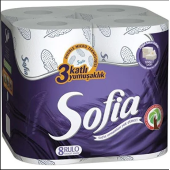 Sofia 48'li Tuvalet Kağıdı (Doğal Sabun Kokulu) - 2