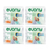 Evony Belbantlı Hasta Bezi Büyük Boy L 4 x 30lu 120 Adet - 1