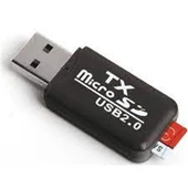 Dark Dk ac ucr204 2.0 USB Mikro USB kart Okuyucu - 1