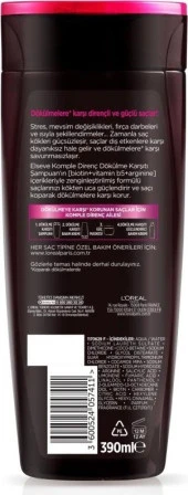 Loreal Paris L'oréal Paris Elseve Komple Direnç Dökülme Karşıtı Şampuan 390 ml - 2