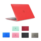 Apple Macbook Air 13.3inç A1932 A2179 2020 Kılıf Mat Ön Arka Kapak - 1