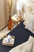 2 Adet Düz Pamuklu Tek Kişilik 120 x 200 x 30 cm Lastikli Penye Çarşaf - 2