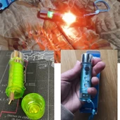 Led Usb Şarjlı Ultra Güçlü El Feneri Su Geçirmez Flaşörlü Kırmızı Işıklı Mıknatıslı Kamp Feneri - 6