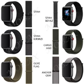 Apple Watch 44/45/46/49mm Kordon Hasır Band 2/3/4/5/6/se/7/8/9/10/11/ultra - 4