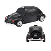 WSTER WS-1939 BEETLE Araba Görünümlü Taşınabilir Kablosuz Bluetooth Hoparlör ve Radyo thumbnail 5