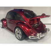 WSTER WS-1939 BEETLE Araba Görünümlü Taşınabilir Kablosuz Bluetooth Hoparlör ve Radyo thumbnail 8