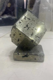 Doğaltaş Pirit Para Taşı Doğal Taş Küp Pirit - 1