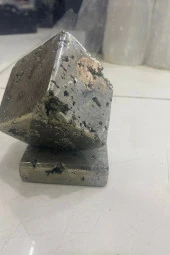 Doğaltaş Pirit Para Taşı Doğal Taş Küp Pirit - 2