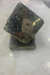 Doğaltaş Pirit Para Taşı Doğal Taş Küp Pirit - 5