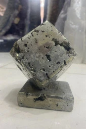 Doğaltaş Pirit Para Taşı Doğal Taş Küp Pirit - 7