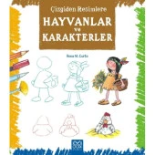 Çizgiden Resimlere - Hayvanlar ve Karakterler - 1