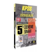 Tasarı 2024 KPSS Dev Kadro - Eğitim Bilimleri 5 Deneme - 1