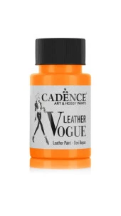 Cadence Deri Boyası Fosforlu LVF-02 Turuncu 50ml Leather Vouge Paint - 1