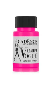 Cadence Deri Boyası Fosforlu LVF-03 Pembe 50ml Leather Vouge Paint - 1