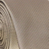 Gold Slim Fit Düz Renk Dokuma Kravat / DDK-16 thumbnail 2