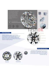 Swarovski Crystal Kadın Beyaz Sallantılı Gümüş Küpe - 4