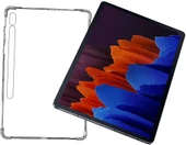 Samsung Galaxy Tab S7 11inç T870 T875 T877 Kılıf Darbelere Dayanıklı Şeffaf Kapak - 3