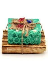 Hediyelik Yosun Sabunu El Yapımı Doğal Paletli 110 G thumbnail 1