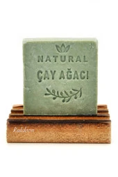 Çay Ağacı Sabunu El Yapımı Doğal 120 G x 3 Adet thumbnail 2