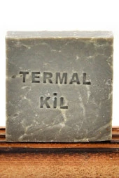 Termal Kil Sabunu El Yapımı Doğal 120 G x 3 Adet thumbnail 3