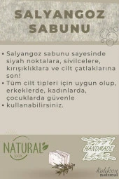 Salyangoz Sabunu El Yapımı Doğal 120 G x 3 Adet thumbnail 4