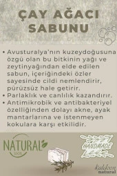 Çay Ağacı Sabunu El Yapımı Doğal 120 G x 3 Adet thumbnail 4